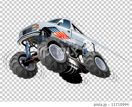 Cartoon Monster Truck 11710994