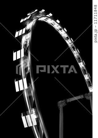 Ferris wheel in motion Ferris wheel in motion 11711848