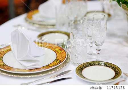 Table setting for an event party 11713128