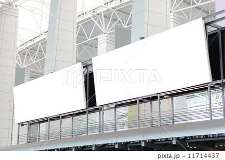two huge Blank Billboard two huge Blank Billboard 11714437