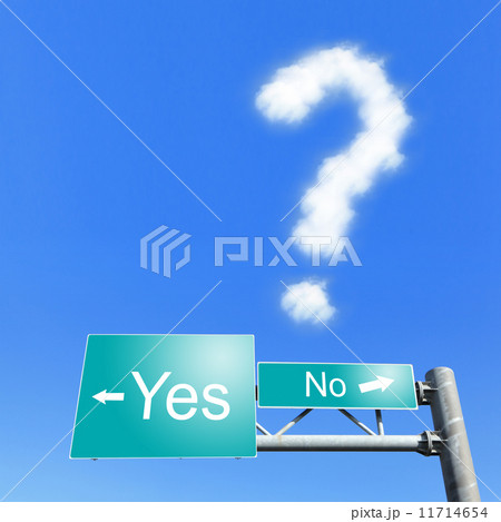 yes or no - road signs with words yes or no - road signs with words 11714654