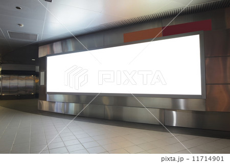 Blank billboard in the city building Blank billboard in the city building 11714901