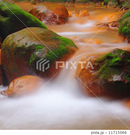 Flowing water in the river 11715066