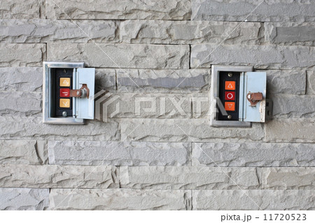 Electronic gate control buttons of Up, Stop, Down Electronic gate control buttons of Up, Stop, Down 11720523