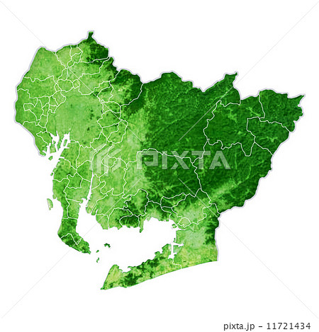 愛知県地図 11721434