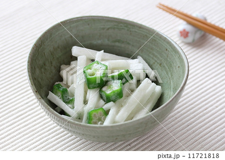 長芋とオクラ 11721818