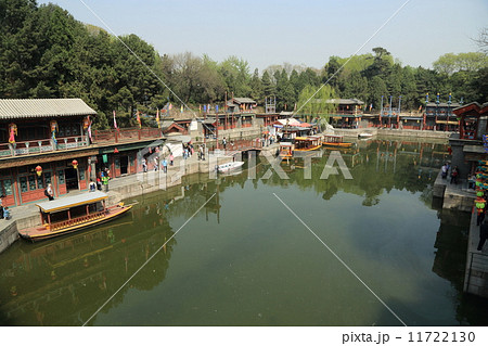 中国 世界遺産 頤和園(いわえん) 蘇州街 中国 世界遺産 頤和園(いわえん) 蘇州街 11722130