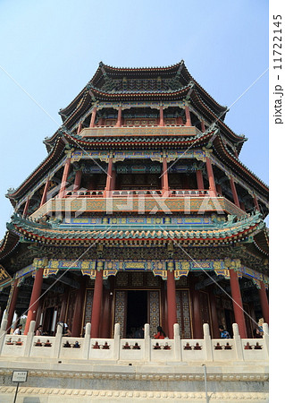 中国　世界遺産　頤和園（いわえん）　仏香閣 11722145