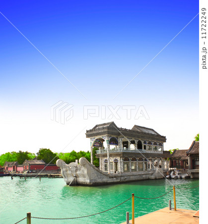 Marble ship Shi Fang in Summer Palace, Beijing, China Marble ship Shi Fang in Summer Palace, Beijing, China 11722249