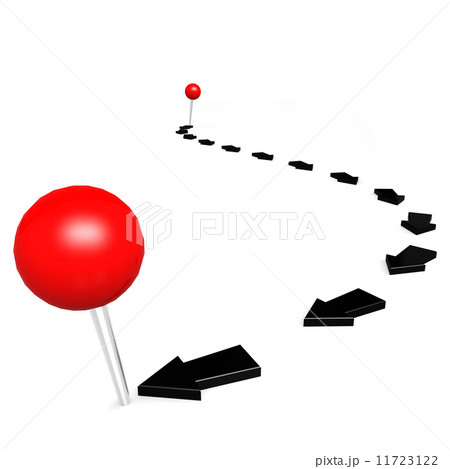 Round pin black path 11723122