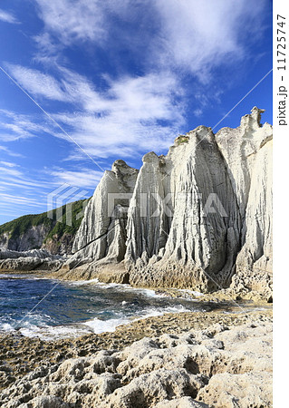 下北半島　仏ヶ浦の造形美 11725747