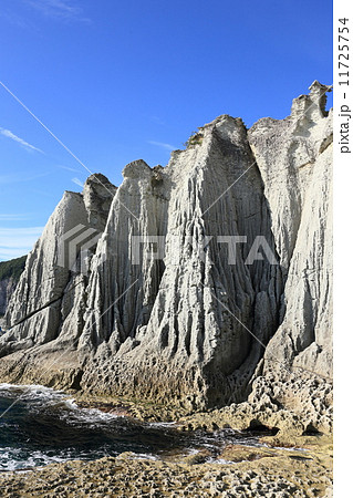下北半島　仏ヶ浦の造形美 11725754