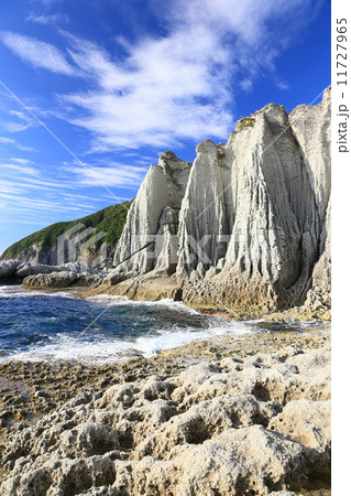 下北半島　仏ヶ浦の造形美 11727965