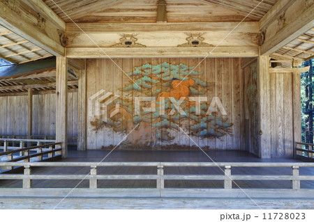 関山中尊寺 白山神社能舞台 関山中尊寺 白山神社能舞台 11728023