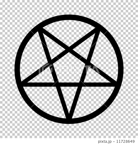 Inverted pentacle star 11728649
