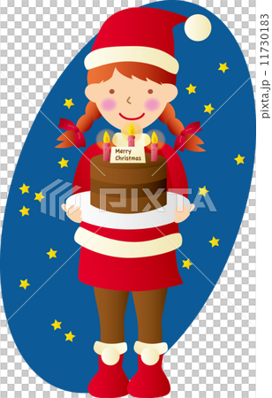 聖誕老人女孩 11730183