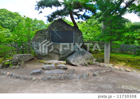 「千曲川旅情の歌」の歌碑（小諸城址懐古園／長野県小諸市丁） 11730308
