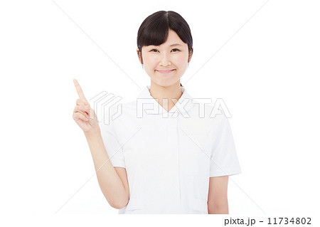 指差すナース 指差すナース 11734802