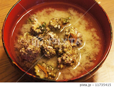 遊佐町のニシゲ味噌汁 11735415