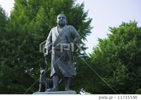 上野公園・西郷隆盛象-496 11735596