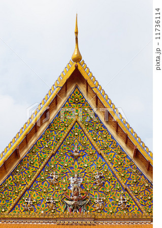 Thai temple gate. 11736114
