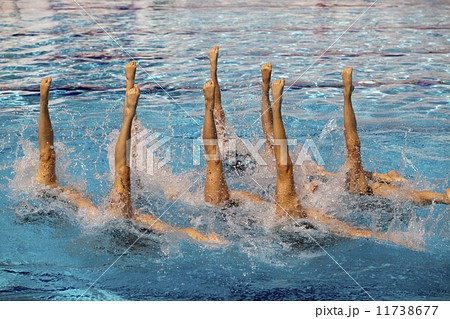 Synchronized swimming Synchronized swimming 11738677