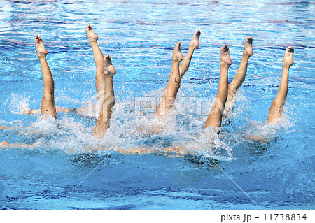 Synchronized swimming Synchronized swimming 11738834