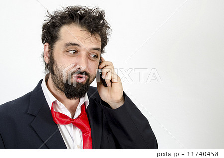 Businessman Talking On The Phone Businessman Talking On The Phone 11740458
