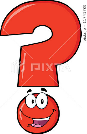Red Question Mark Cartoon Character Red Question Mark Cartoon Character 11741739