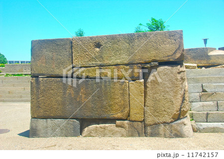 大阪城の「天守下仕切門跡」（大阪城公園／大阪府大阪市中央区大阪城） 11742157