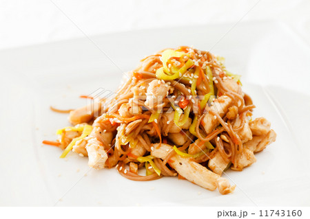 noodle with chicken noodle with chicken 11743160
