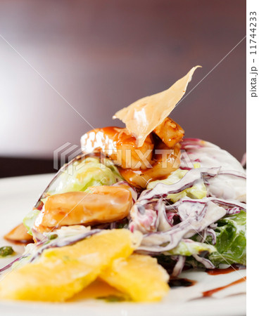 salad with chicken salad with chicken 11744233