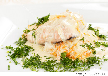 salmon steak 11744344
