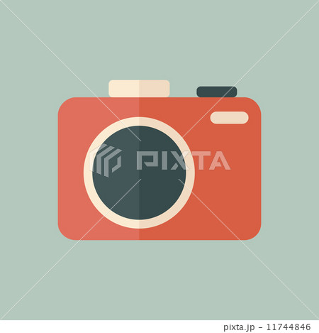 Flat Photo Icon Flat Photo Icon 11744846