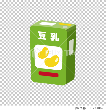 豆乳 食材 シリーズ のイラスト素材
