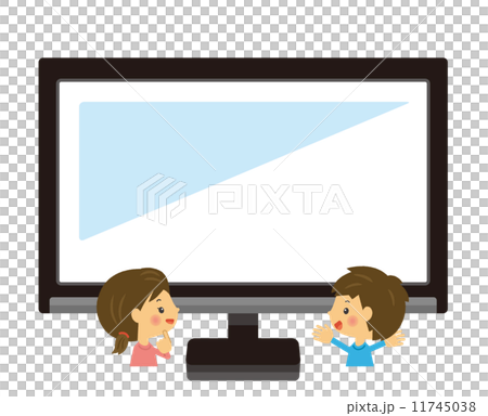 テレビを観る【二頭身・シリーズ】 11745038