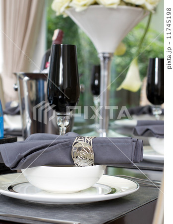 Dinner table set 11745198