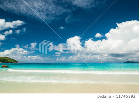 Anse Lazio beach, Praslin island, Seychelles Anse Lazio beach, Praslin island, Seychelles 11745592