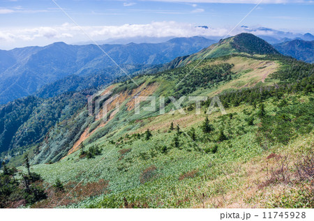 美しい緑の稜線 美しい緑の稜線 11745928