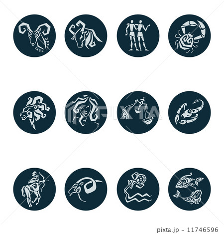 Horoscope Zodiac Star signs, vector set. Horoscope Zodiac Star signs, vector set. 11746596