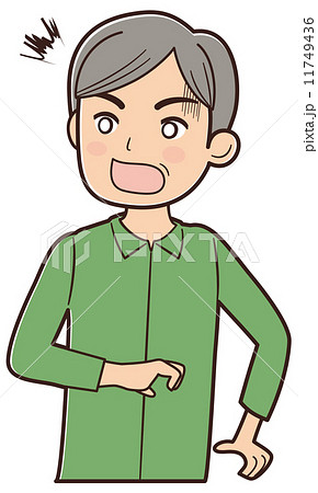 驚くシニア 驚くシニア 11749436