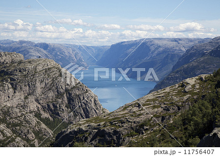 Lysefjorden near Preikestolen (Norway) Lysefjorden near Preikestolen (Norway) 11756407