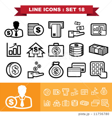 Line icons set 18 Line icons set 18 11756780