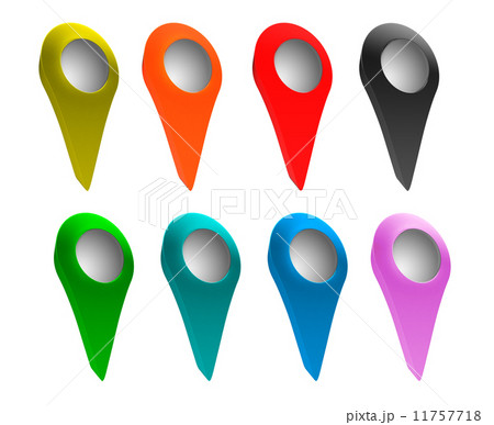 Set of bright map pointers. 11757718