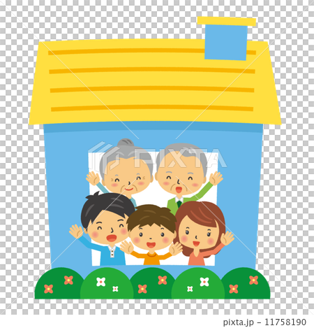 Family house three generations Family house three generations 11758190