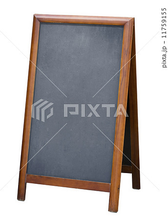 standing menu blackboard isolated with clipping path included standing menu blackboard isolated with clipping path included 11759155