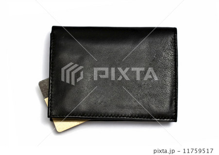Black wallet with Credit card Black wallet with Credit card 11759517