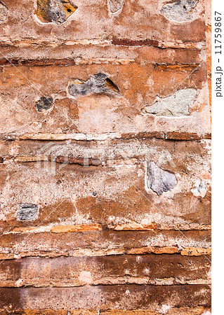 Sample of traditional Kievan Rus brickwork 11759867