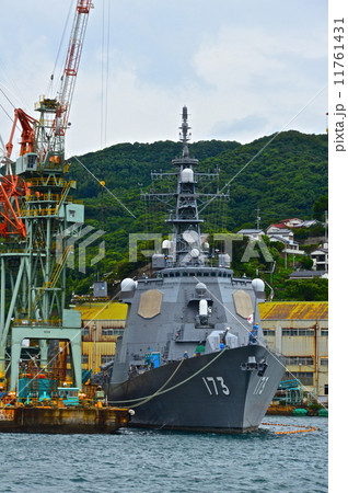 海上自衛隊の「護衛艦･こんごう(イージス艦)」（長崎港） 11761431