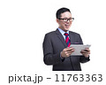 Businessman with Tablet 11763363